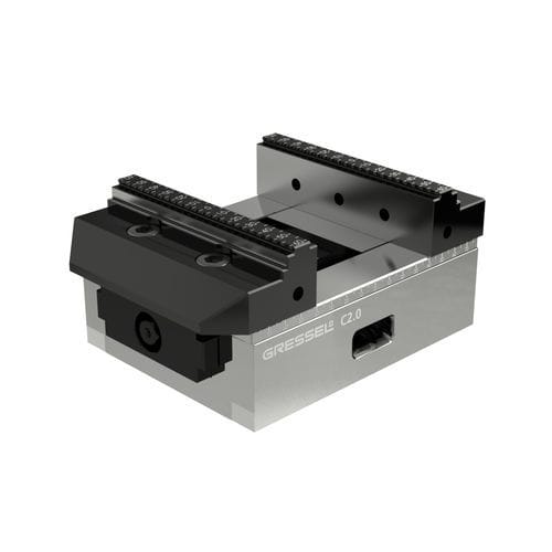 Morsa per macchina utensile - C2.0 series - GRESSEL - modulare / di precisione / compatta