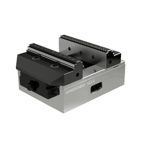Morsa per macchina utensile - SC2.0 series - GRESSEL - singola / modulare / per lavorazione