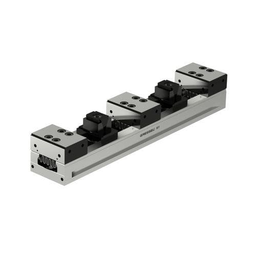 Morsa a serraggio multiplo - M1 L  series - GRESSEL - per macchina utensile / verticale / modulare