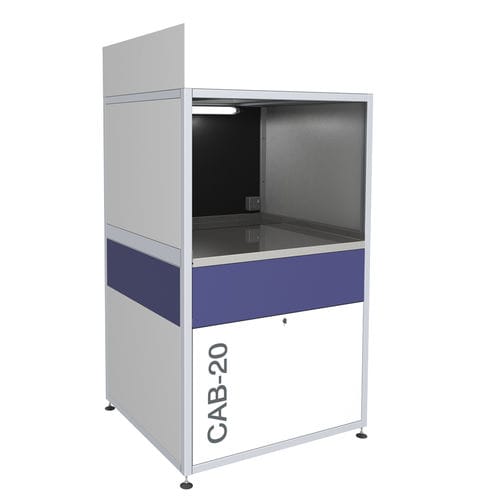 Cabina ad aria pulita - Optimal Technologies - a flusso laminare / in acciaio inossidabile