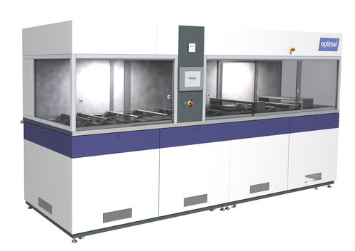 Linea di rivestimento per lenti oftalmiche - CHC150 - Optimal Technologies - di superficie / con essiccamento