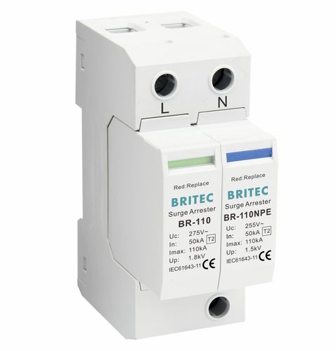 Limitatore di sovratensione di tipo 2 - BR-110 1+1 series - Britec Electric Co., Ltd - classe II / per impianto elettrico / di telesegnalazione