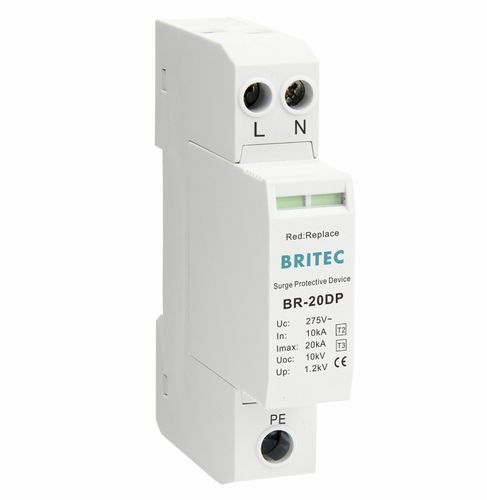 Limitatore di sovratensione di tipo 3 - BR-20DP 2P series - Britec Electric Co., Ltd - classe III / per impianto elettrico / per rete elettrica