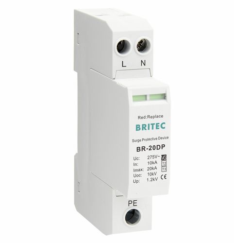 Limitatore di sovratensione di tipo 3 - BR-20DP 1+1 series - Britec Electric Co., Ltd - classe III / per impianto elettrico / di telesegnalazione