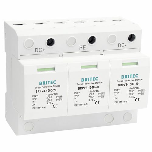 Limitatore di sovratensione di tipo 1 - BRPV3-1000-20 - Britec Electric Co., Ltd - di tipo 2 / classe I / classe II