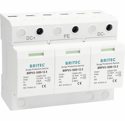 Limitatore di sovratensione di tipo 1 - BRPV3-1000-12.5 - Britec Electric Co., Ltd - di tipo 2 / classe I / classe II