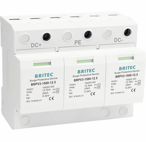Limitatore di sovratensione di tipo 1 - BRPV3-1500-12.5 - Britec Electric Co., Ltd - di tipo 2 / classe I / classe II
