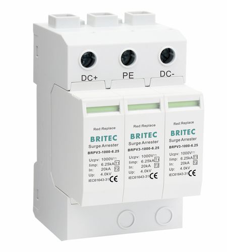 Limitatore di sovratensione di tipo 1 - BRPV3-1000-6.25 - Britec Electric Co., Ltd - di tipo 2 / classe I / classe II