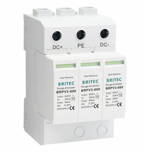 Limitatore di sovratensione di tipo 2 - BRPV3-600 - Britec Electric Co., Ltd - classe II / per impianto elettrico / di telesegnalazione