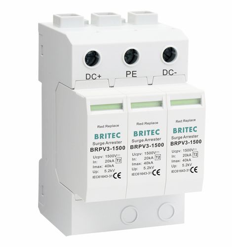 Limitatore di sovratensione di tipo 2 - BRPV3-1500 - Britec Electric Co., Ltd - classe II / per impianto elettrico / di telesegnalazione