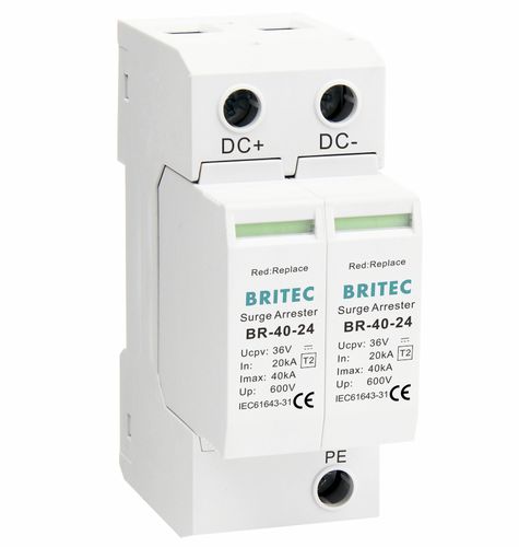 Limitatore di sovratensione di tipo 2 - BR-40 24 - Britec Electric Co., Ltd - classe II / per alimentazione continua / per alimentazione elettrica