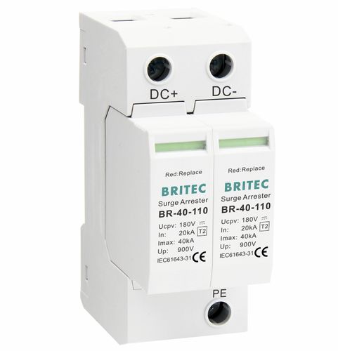 Limitatore di sovratensione di tipo 2 - BR-40 110 - Britec Electric Co., Ltd - classe II / per alimentazione continua / per impianto elettronico