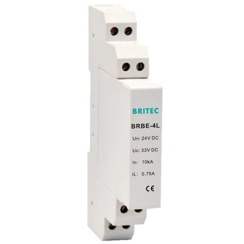 Limitatore di sovratensione di tipo 2 - BRBE-4L series - Britec Electric Co., Ltd - per trasmissione di segnali / per impianto elettrico / per centro dati