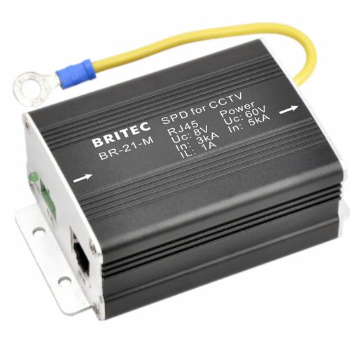 Limitatore di sovratensione per videosorveglianza - BR-CCTV-21M series - Britec Electric Co., Ltd - per segnali video / per impianto elettronico / contro le correnti transitorie