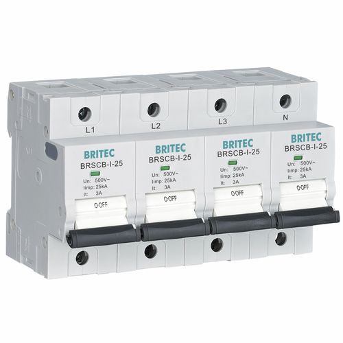Interruttore automatico piccolo - BRSCB-I-25 - Britec Electric Co., Ltd - termico / AC / su guida DIN
