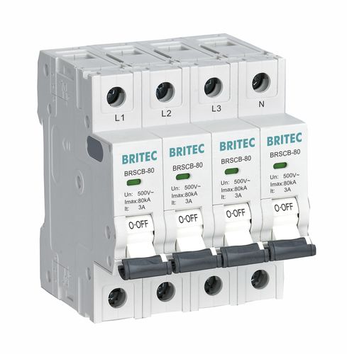 Interruttore termico - BRSCB-80 series - Britec Electric Co., Ltd - per sovraccarichi / a bassa tensione / AC