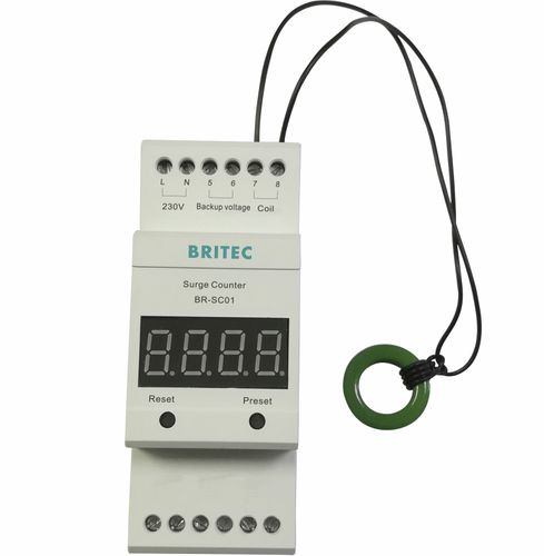 Contatore di corrente di sovratensione - BRSC-01 - Britec Electric Co., Ltd - digitale / RS485 / IP20