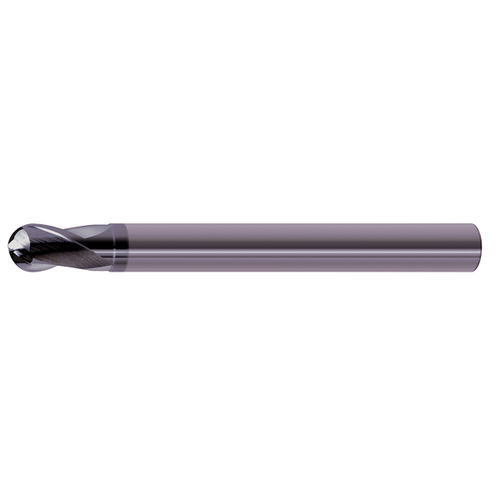 Fresa a codolo - TURBO-CARB - KYOCERA SGS Precision Tools - a raggio / di testa semisferica / integrale