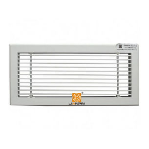 Griglia di ventilazione in alluminio - LBG0-B5 - Jianpin Air Conditioning Co.,Ltd - rettangolare