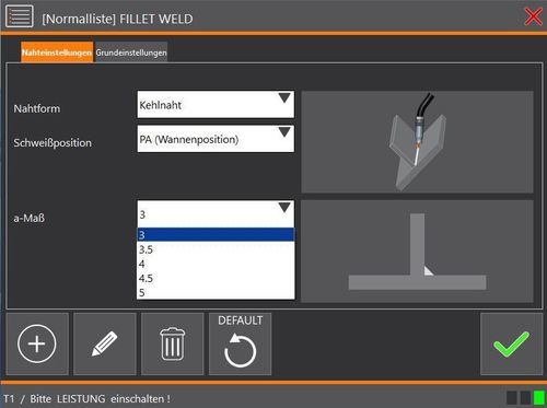 Software di creazione - QIROX EasyWeld - CLOOS - di interfacce uomo-macchina / di parametrizzazione / configuratore