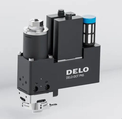 valvola a getto per prodotti a bassa viscosità - DELO Industrial Adhesives