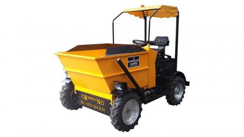 Dumper gommato - KBT  - KARDELEN MAKİNA SAN. TİC. LTD. ŞTİ. - a benzina / con benna orientabile