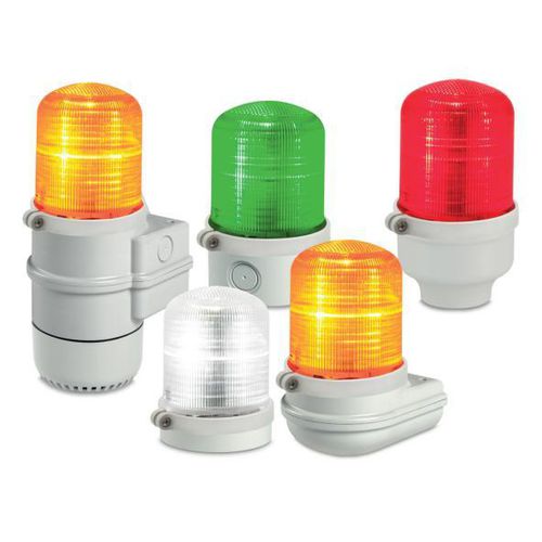 Segnalatore luminoso flash - SLM200 - FEDERAL SIGNAL - LED / 24 VDC / 24 V AC