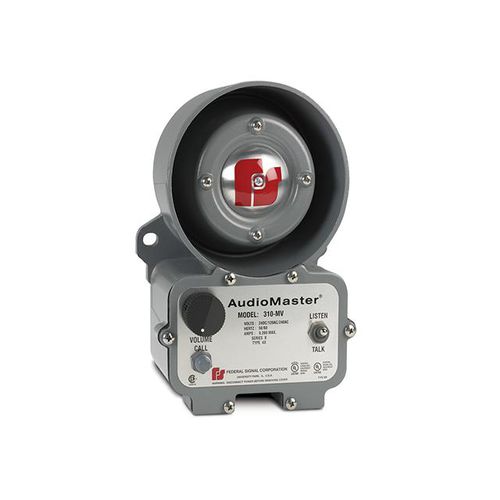 Citofono per area pericolosa - 310X-MV - FEDERAL SIGNAL - audio / rinforzato / IP65