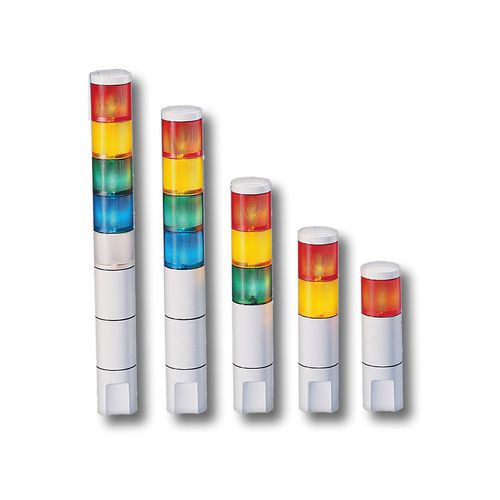 Colonna luminosa LED - MSL series - FEDERAL SIGNAL - lampeggiante / a 2 colori / a 3 colori