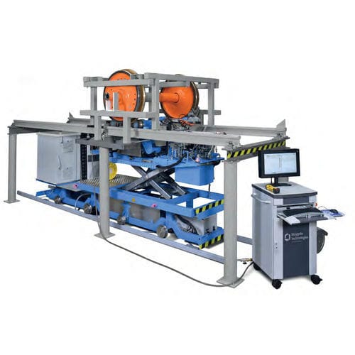 Sistema di ispezione ad ultrasuoni - WheelStar - Waygate Technologies - automatizzato / per ruote ferroviarie
