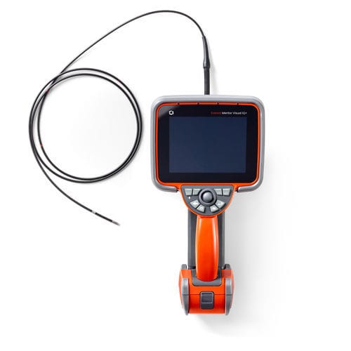 Videoscopio per ispezione visiva a distanza - Everest Mentor Visual iQ+ - Waygate Technologies - flessibile / per misurazione 3D / display LCD