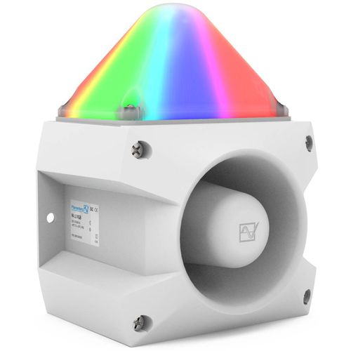 Diffusore di allarme sonoro con luci lampeggianti - PA L 5 - PFANNENBERG - IP66
