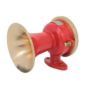Clacson di allarme pneumatico da interno/da esterno - C series - EDWARDS SIGNALING - a tromba / in acciaio inossidabile