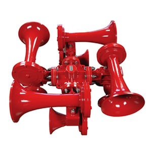 Clacson di allarme pneumatico da interno/da esterno - K4 series - EDWARDS SIGNALING - per area pericolosa / a chiusura ermetica