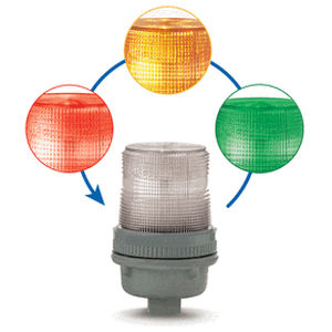 Indicatore di stato - 105XBRi series - EDWARDS SIGNALING - luminoso / LED / integrato
