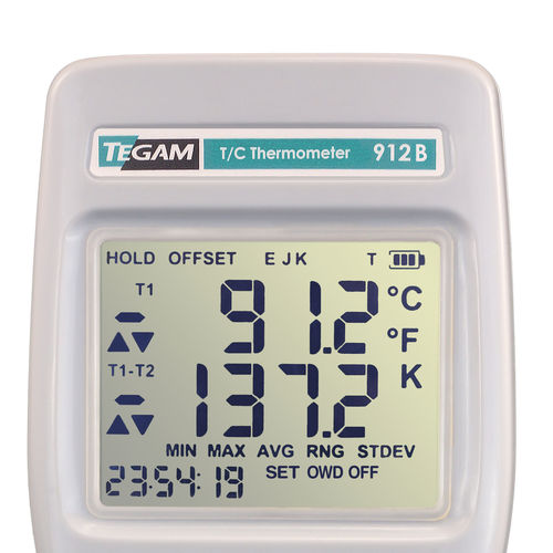 Termometro con sonda - 912B - TEGAM - a termocoppia / digitale / °C