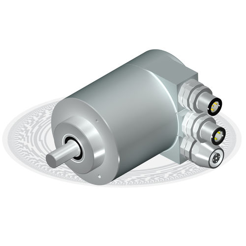 Encoder rotativo assoluto - CM10 series - Hohner Automaticos - ad albero pieno / multigiro / PROFIBUS DP