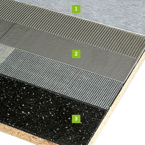 Materiale isolante i rumori di impatto - Regupol® 4515 - REGUPOL BSW GmbH
