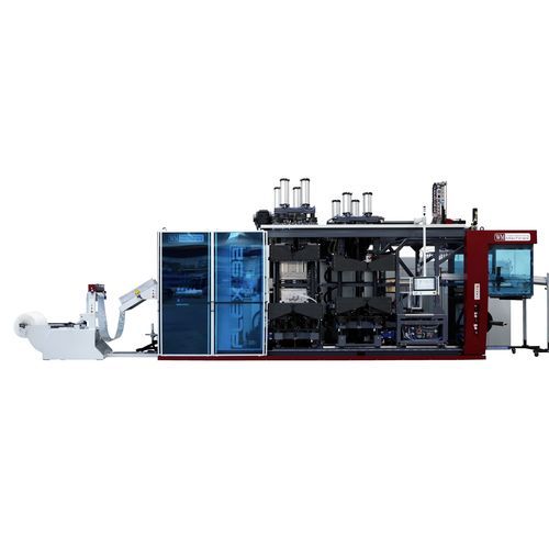 Termoformatrice alimentata a rullo - FLEX 92 - WM Thermoforming Machines SA - per produzione di bicchieri / automatica / sottovuoto