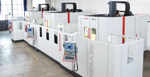 Centro di lavoro CNC 3 assi - FMS series - FIDIA - 5 assi / verticale / HSK A-63