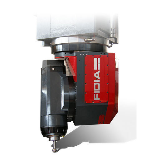 Testa di fresatura continua - M5E - FIDIA - per lavorazione meccanica 5 assi / meccanica