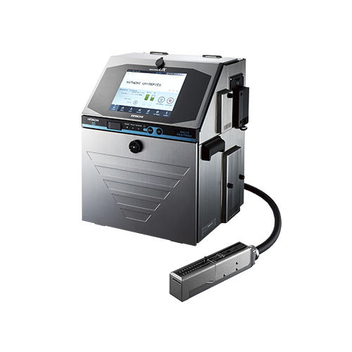 Stampante a getto di inchiostro continuo - UX series - Hitachi Europe GmbH - da terra / industriale / con touch screen