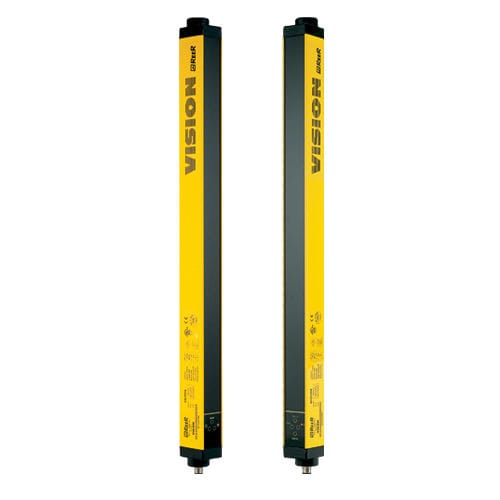 Barriera fotoelettrica di sicurezza di tipo 2 - VISION series - REER - multifascio / a barriera / a sicurezza intrinseca