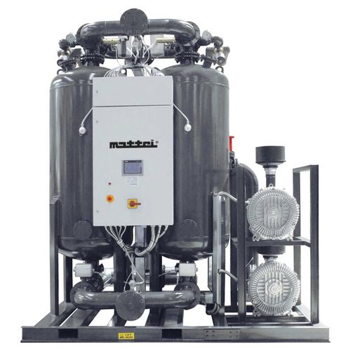 Essiccatore per aria compressa ad adsorbimento con calore - DDH series - MATTEI - calore esterno