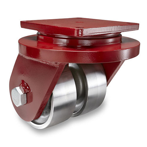 Ruota girevole - EMD2 series - HAMILTON CASTER - con piastra girevole / per carico molto pesante / in acciaio