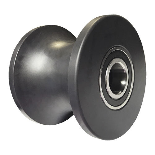 Ruota monoblocco - U series - HAMILTON CASTER - in acciaio inossidabile / a scanalature
