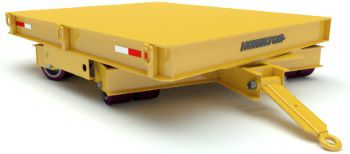 Rimorchio a pianale - 20K+ - HAMILTON CASTER - per magazzino / a 2 assi / trainato