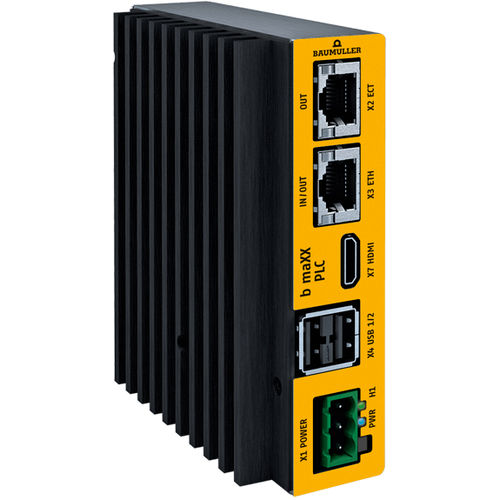 PLC di movimento 3D - b maXX PLC mc - Baumüller Nürnberg GmbH - compatto / EtherCAT / su rete Ethernet