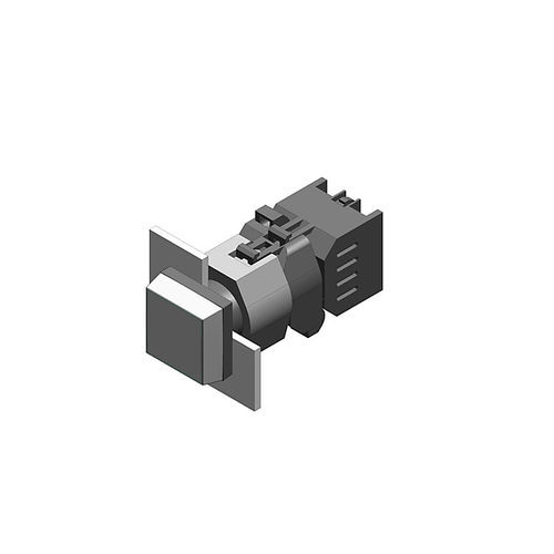 Pulsante tattile - 704.200.2 - EAO France - a fungo / IP65 / luminoso a LED