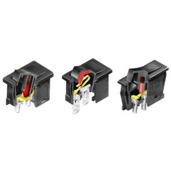 Interruttore a bascula - CW series - NKK Switches - unipolare / a prova di polvere / compatto